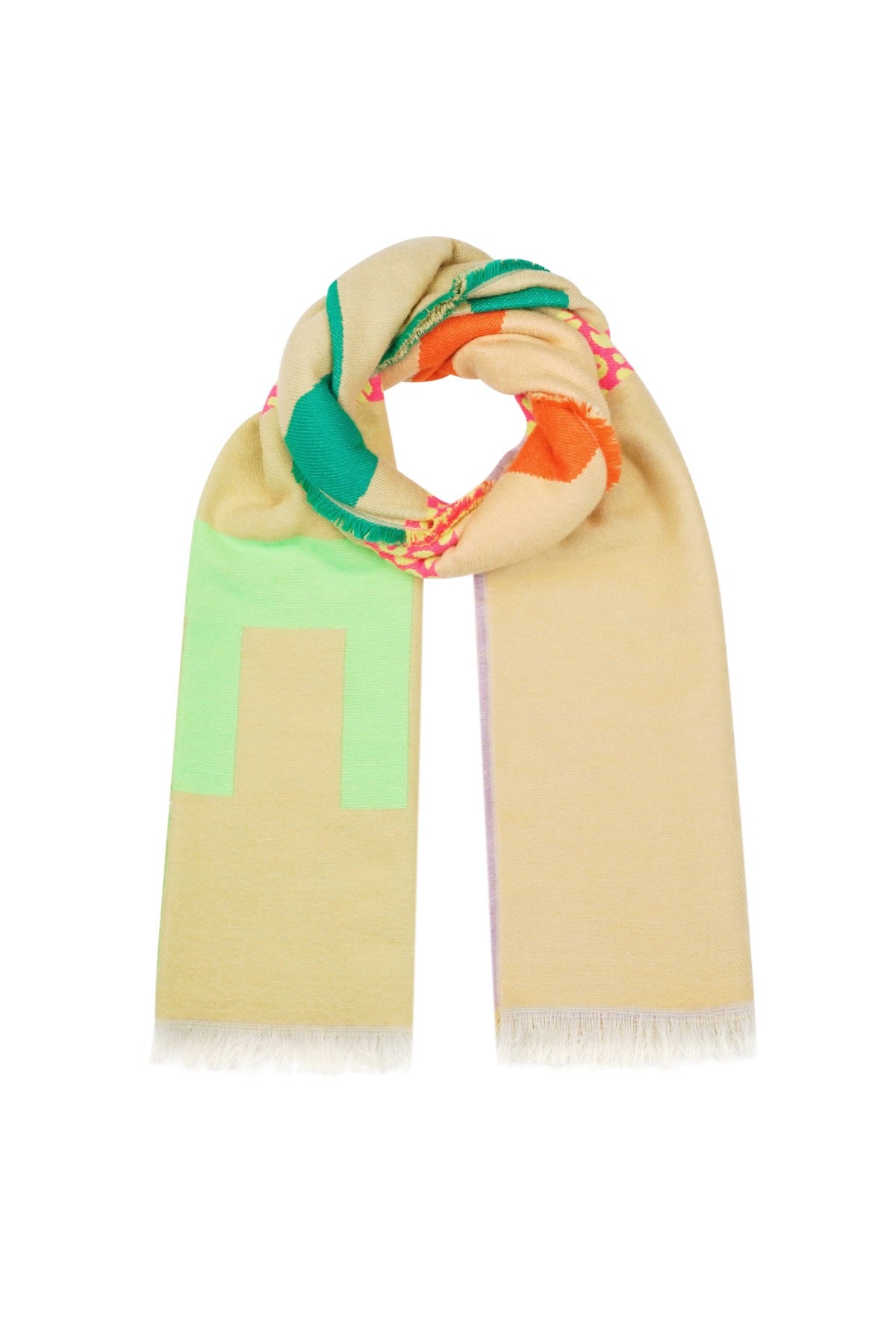 LOVE Schal -Beige-