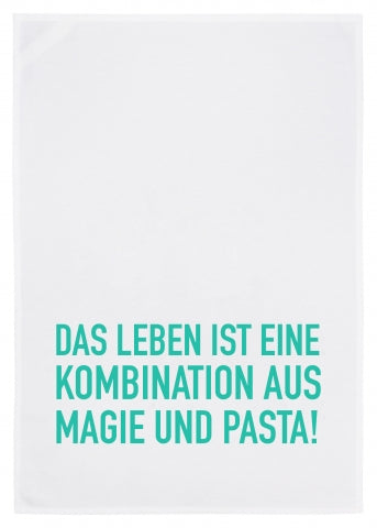 Geschirrtuch Das Leben ist…