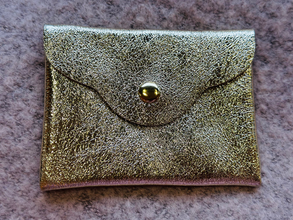 Leder Purse -Farbe wählbar-