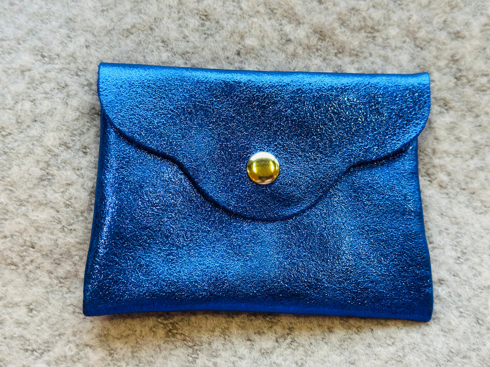 Leder Purse -Farbe wählbar-