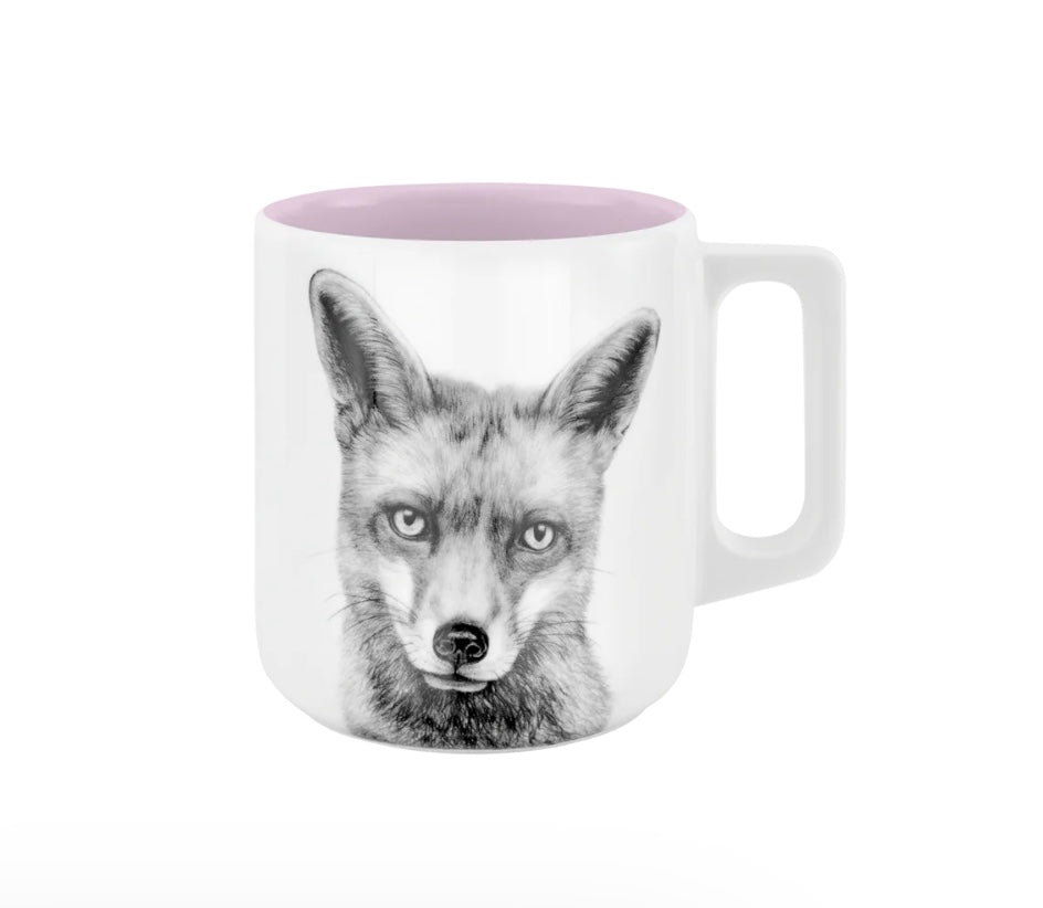Becher mit Henkel - Fuchs // Farbe Die schönste Mütze