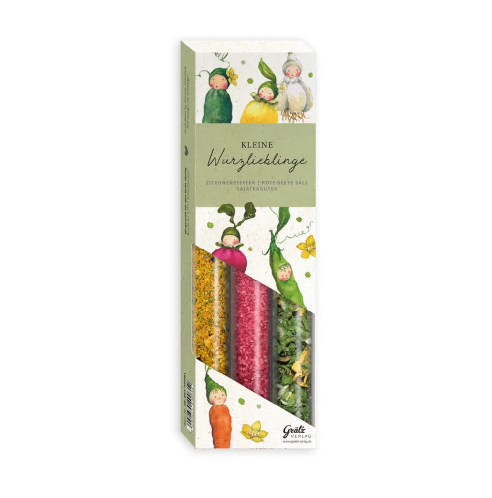 Gewürzset Obst- und Gemüsekinder