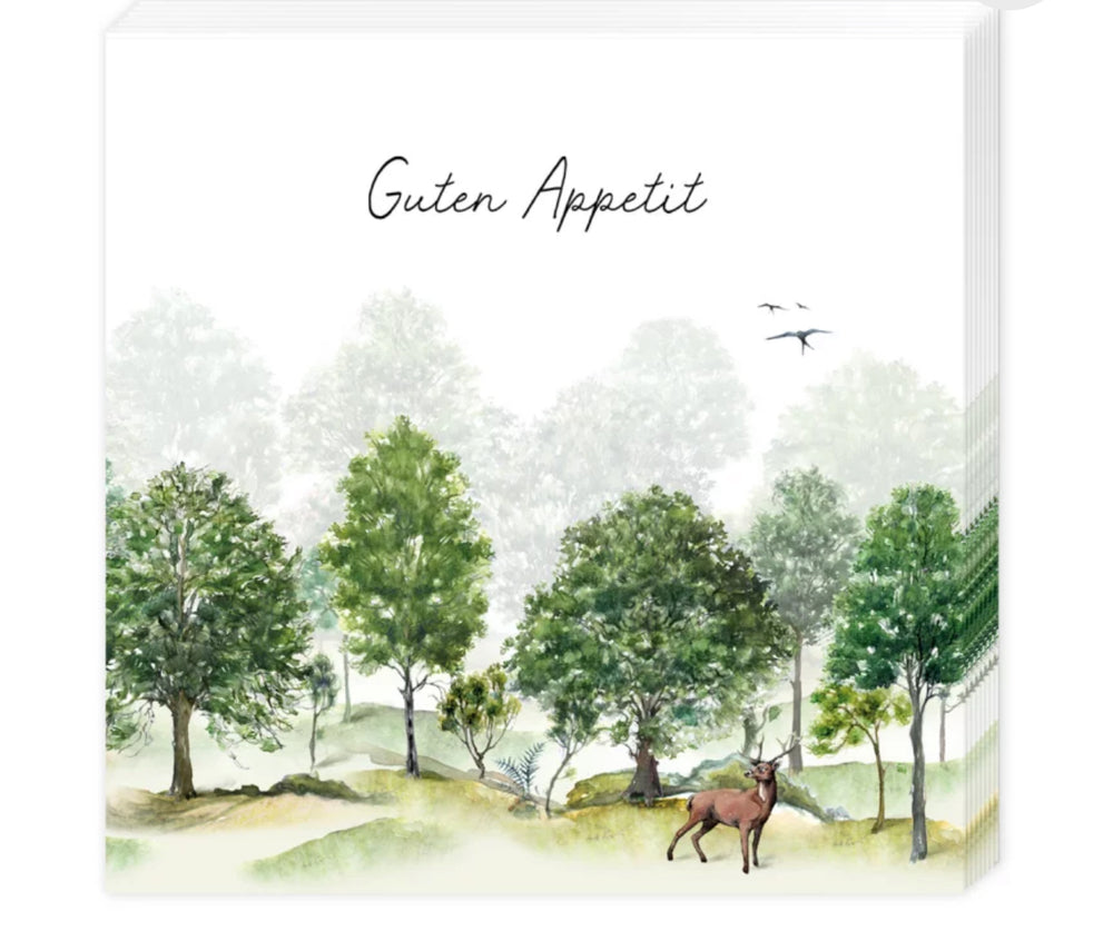 Serviette Waldliebe