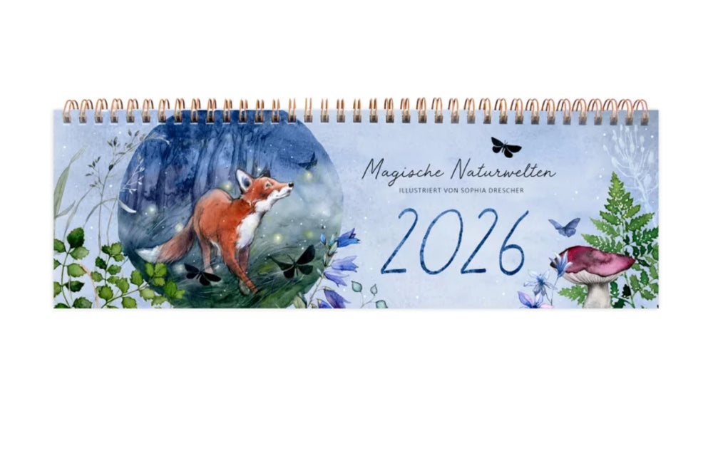 Tischkalender Magische Naturwelten 2026