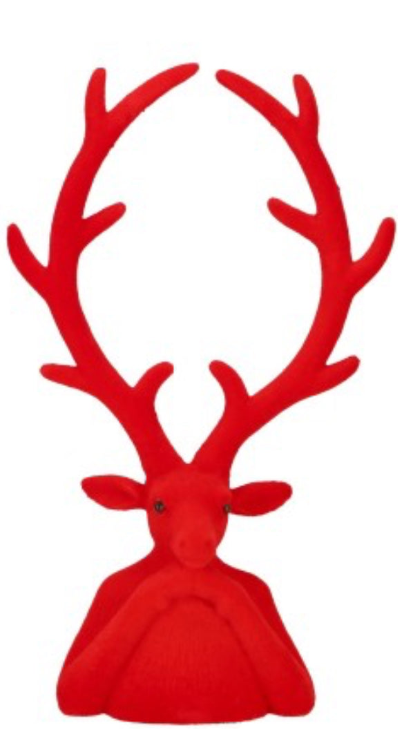 Hirsch Alma - rot Höhe 45cm