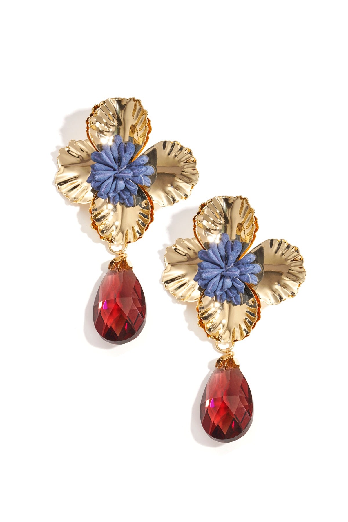 Flower Earring -1-