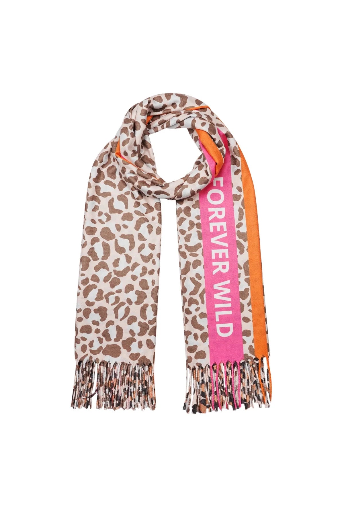 Forever Wild Schal -Leo Pink-