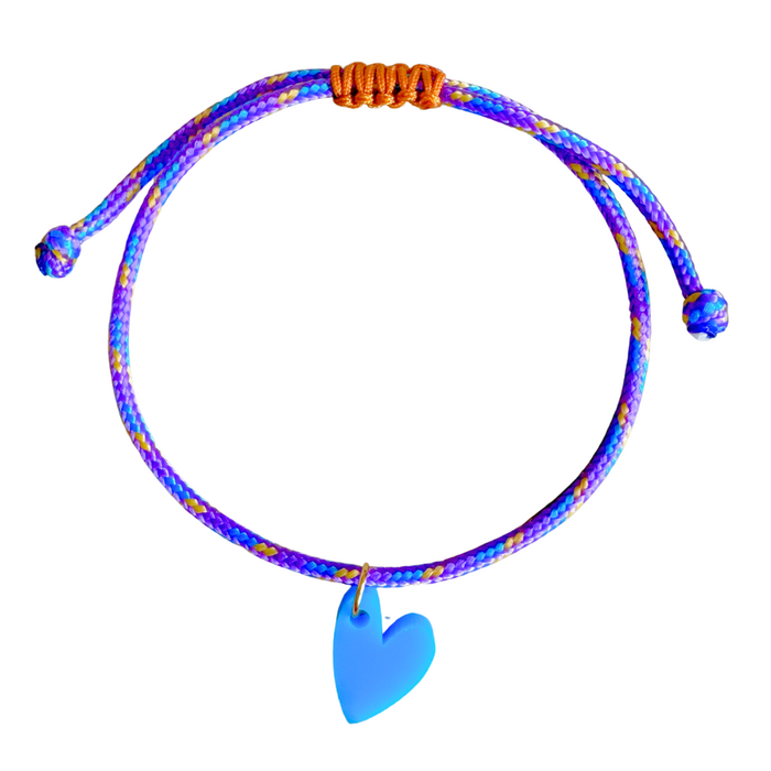 Lumen Charm Bracelet blau
