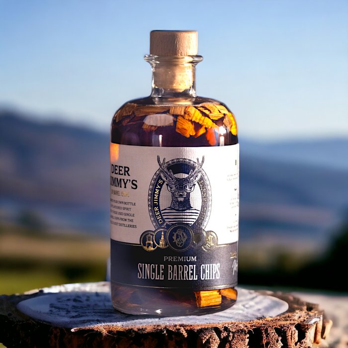 Machen deinen eigenen alten Gin - portugiesischen Gin -Fass -Chips