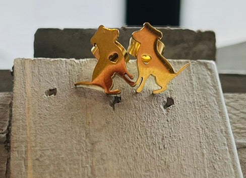 Tierische Ohrringe - Motiv und Farbe wählbar