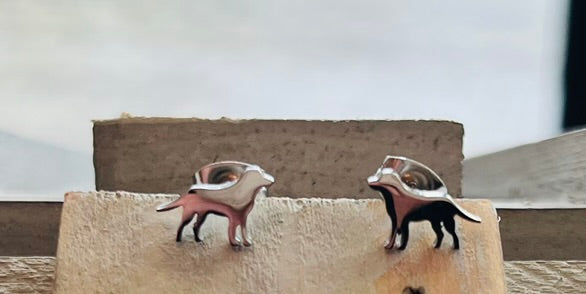 Tierische Ohrringe - Motiv und Farbe wählbar