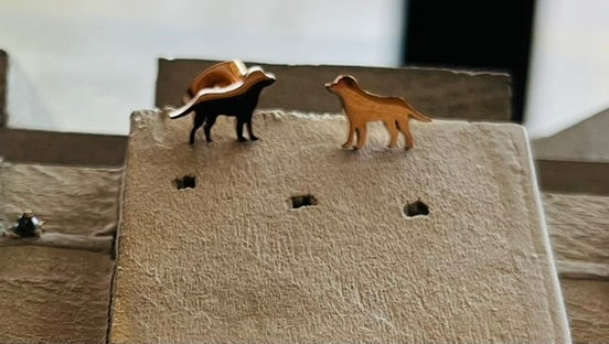Tierische Ohrringe - Motiv und Farbe wählbar