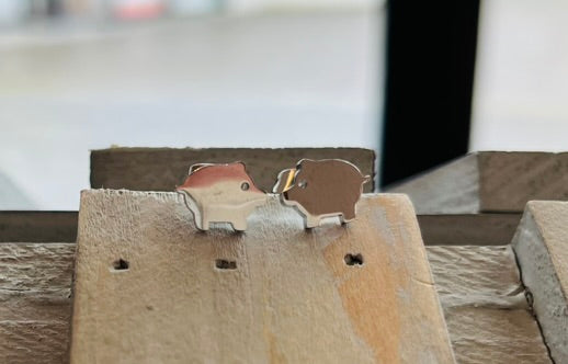 Tierische Ohrringe - Motiv und Farbe wählbar