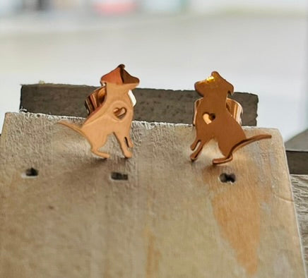 Tierische Ohrringe - Motiv und Farbe wählbar