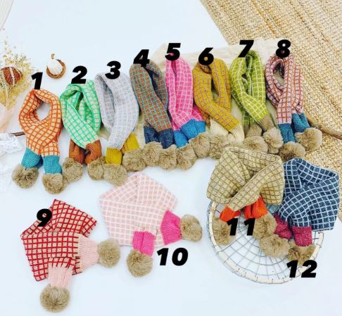 Happy Kids Scarf -Farbe wählbar-