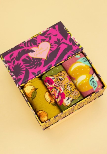 Fairy Socks in a Box -Leo-