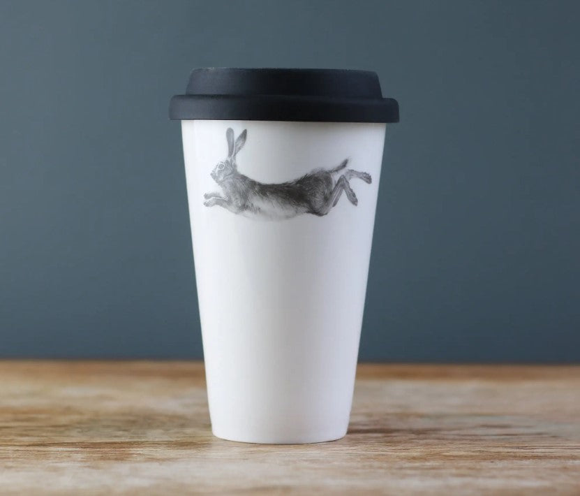 The Woodland Geschirr -Coffee to go Mug Hare-