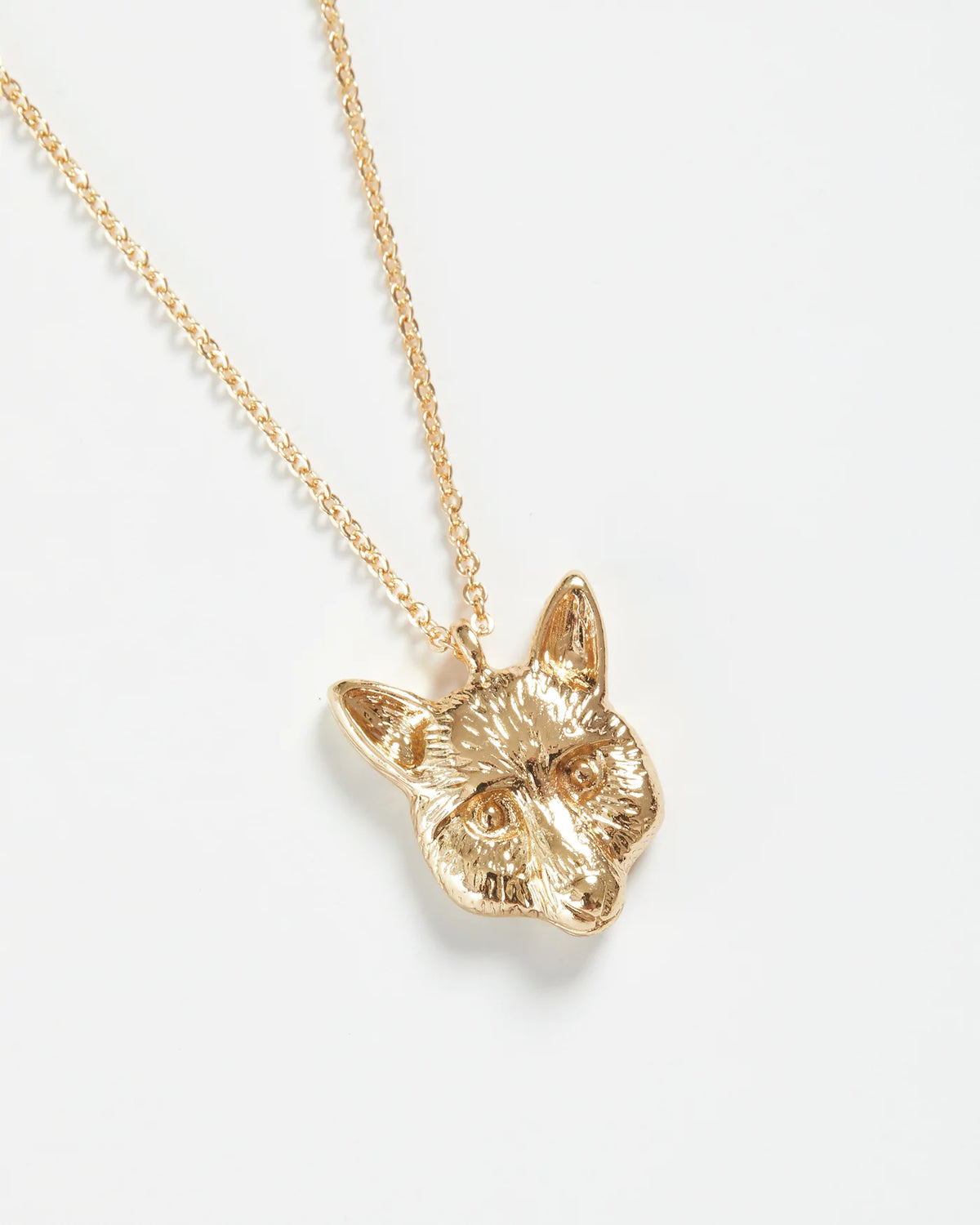 Forest Collection Fox short Necklace GOLDEN