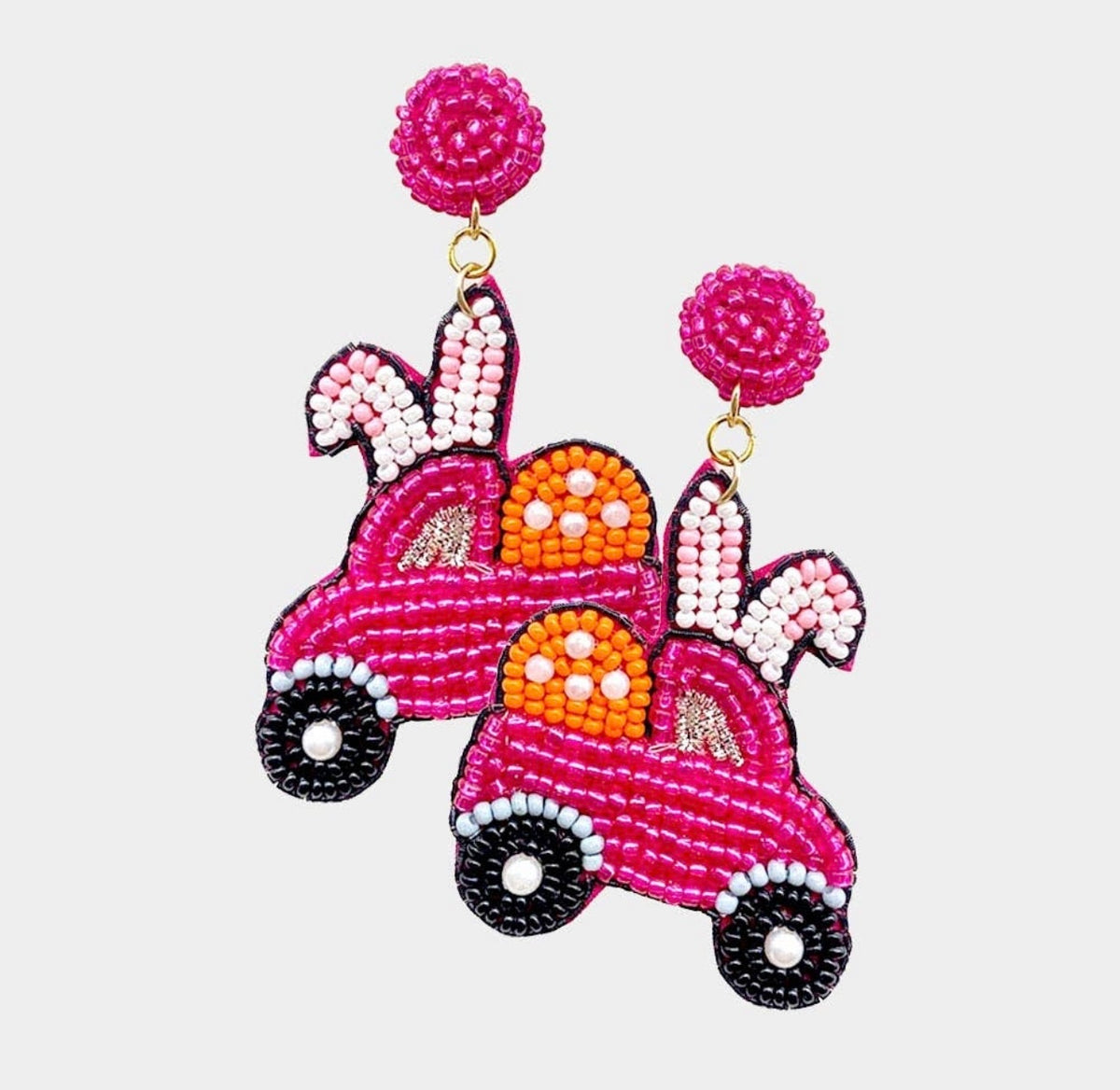 The Bunny Taxi -Pink-