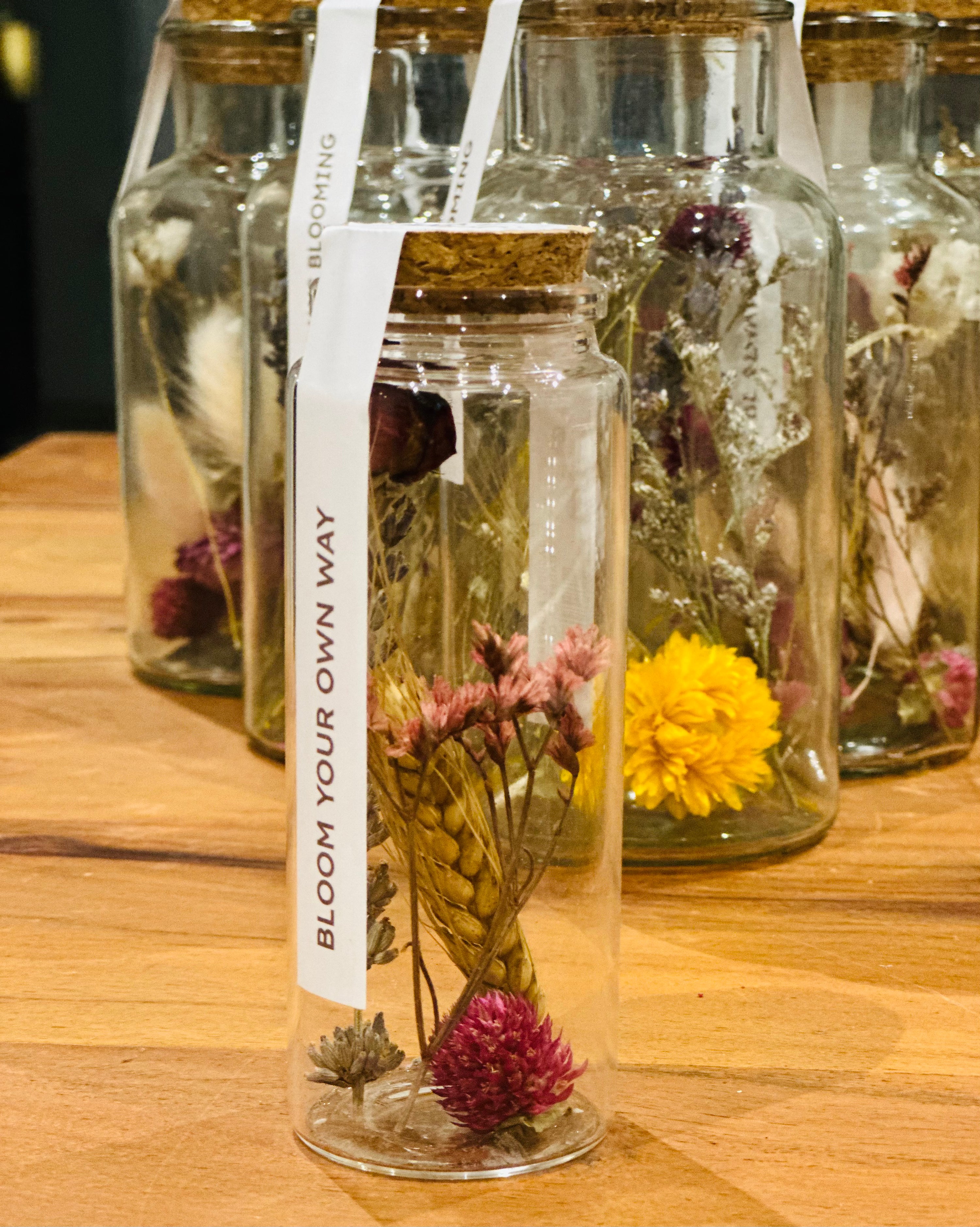 Blumenstrauß aus dem Glas -mittel- BLOOM YOUR OWN WAY mit Rose