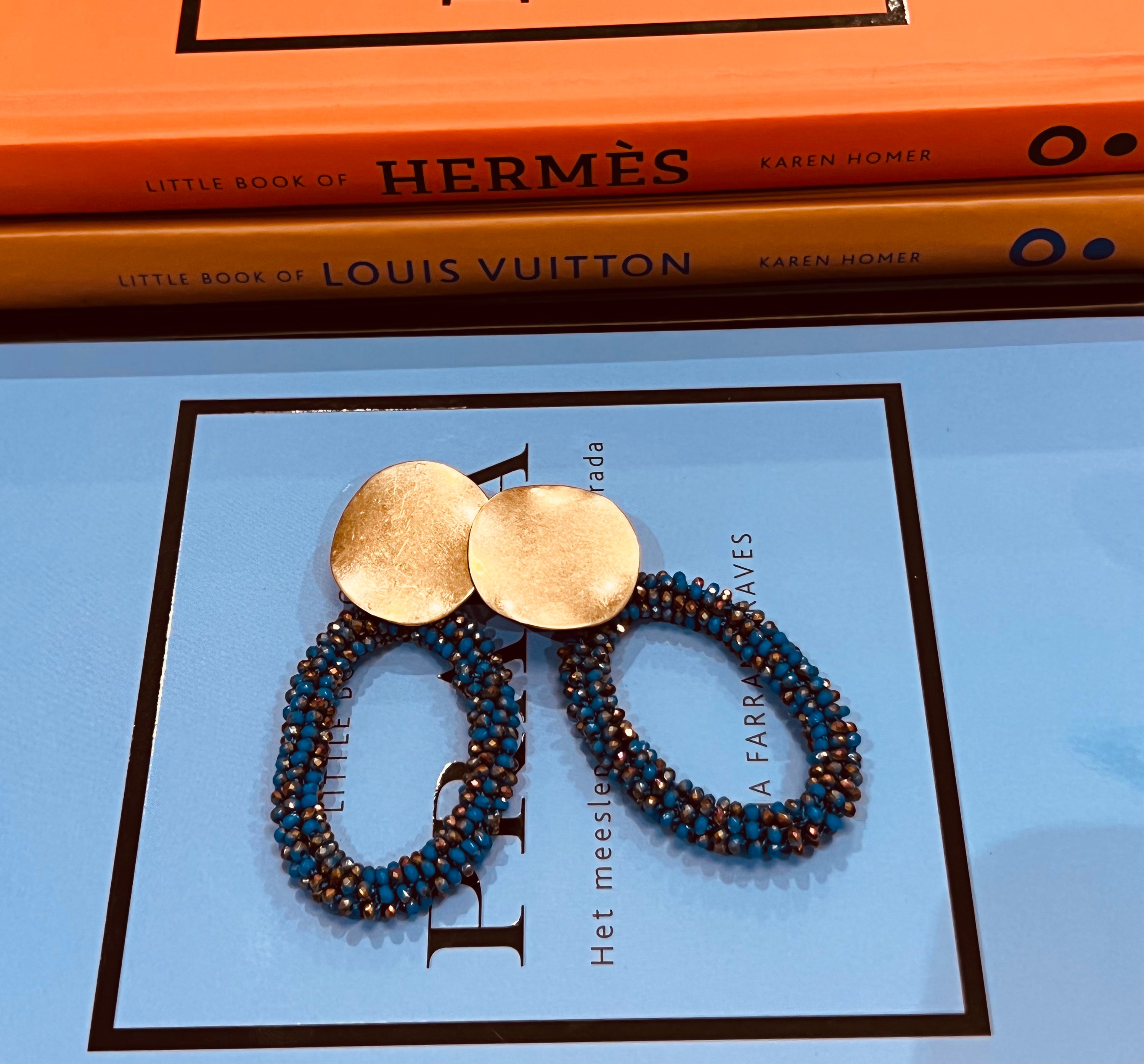 Special Edition Earrings Funky Blue