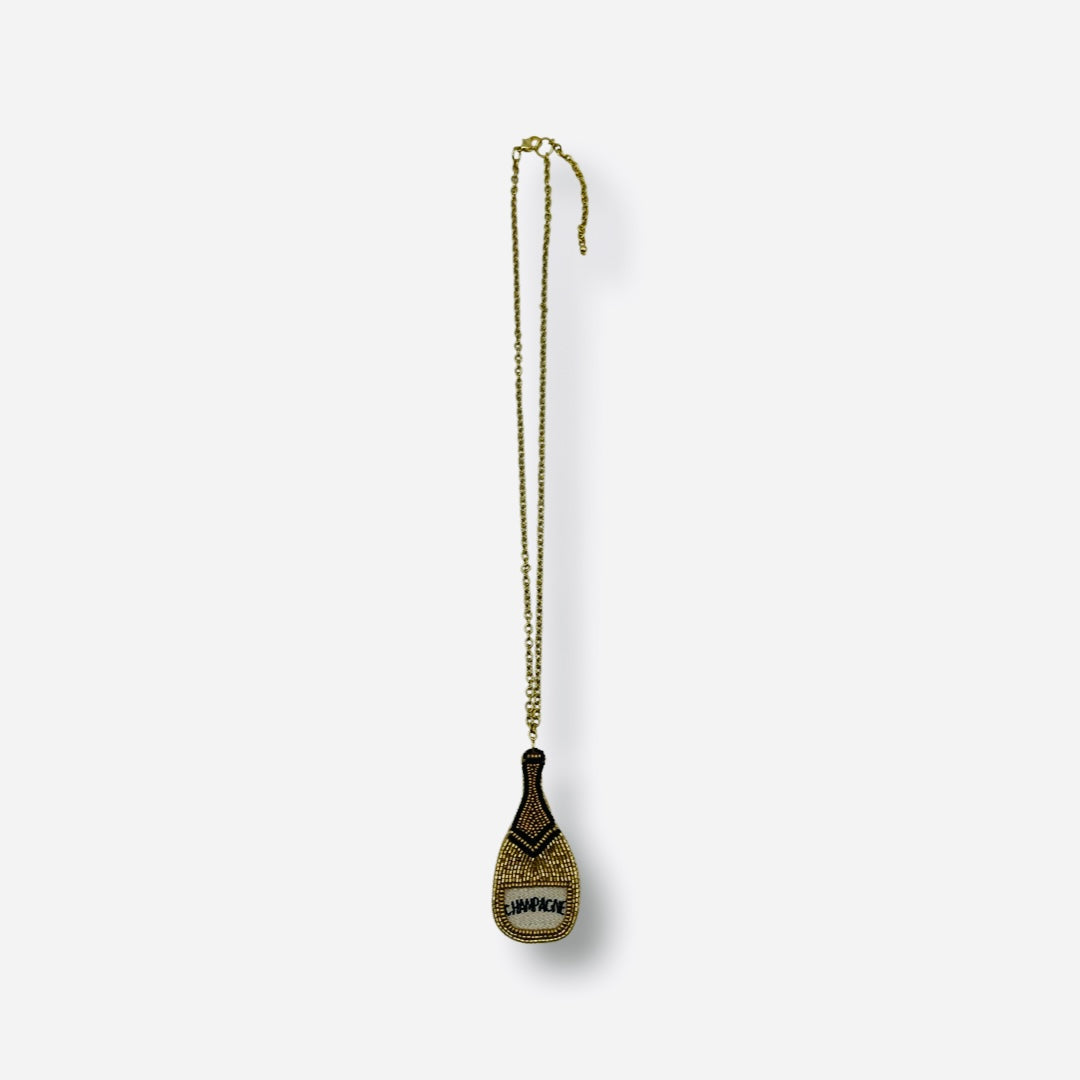 Champagne Necklace -3-
