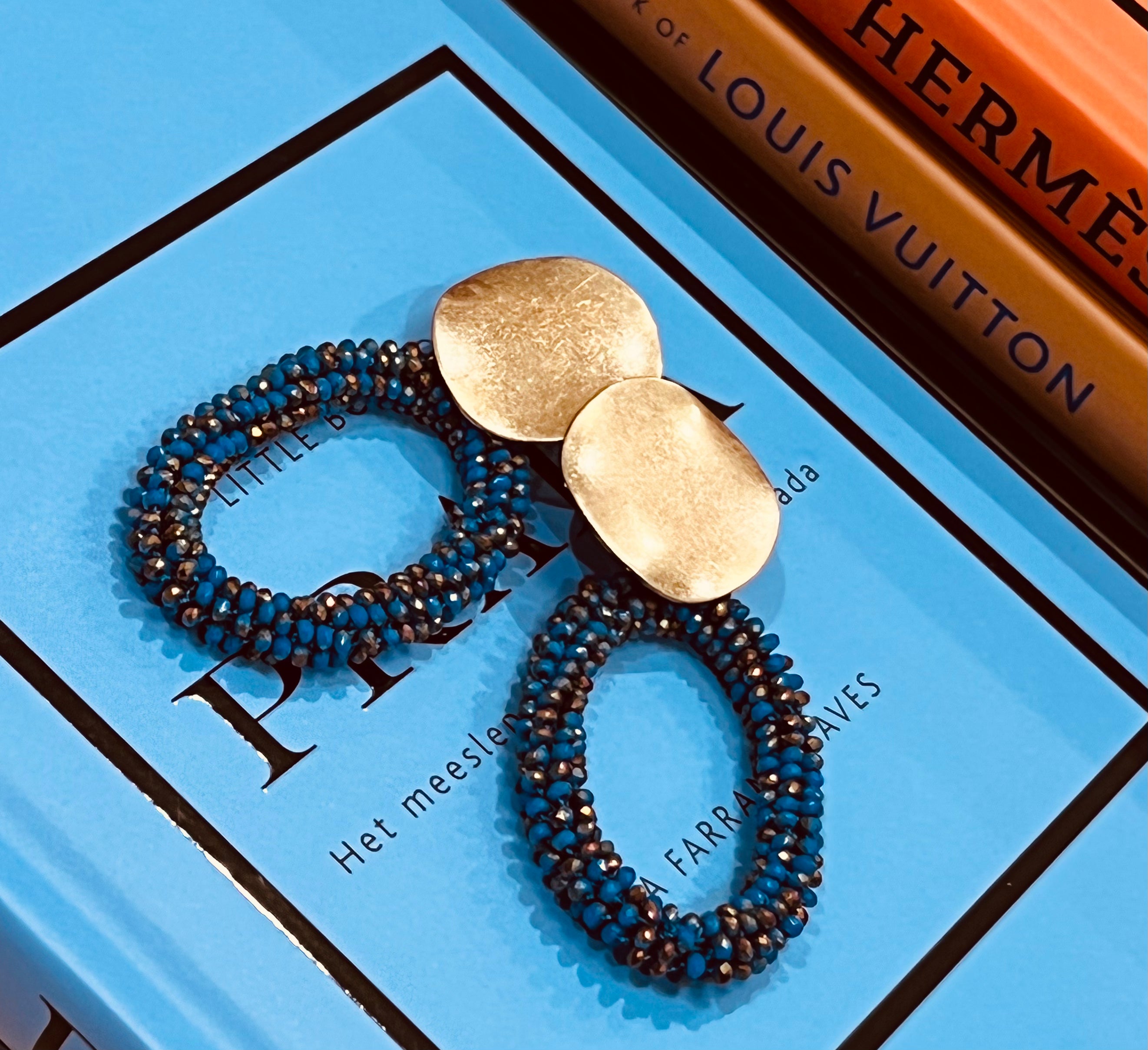 Special Edition Earrings Funky Blue