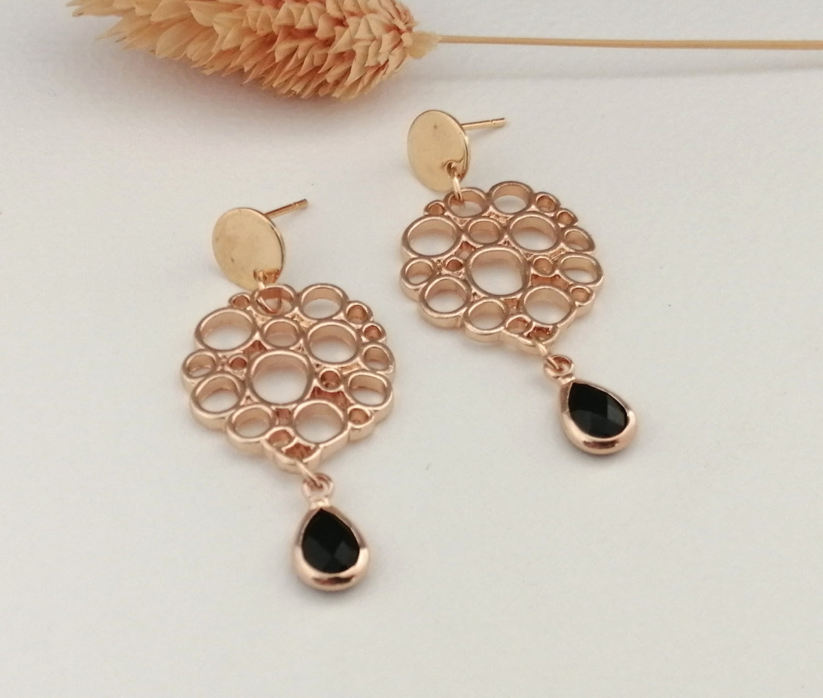 Special Edition Earrings HOLY GOLDY Schwarz